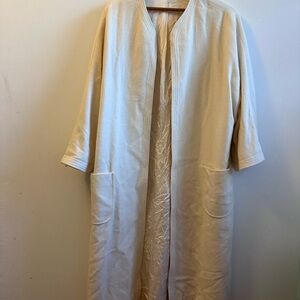 Vintage Ivory Coat, Lightweight, Made In The USA